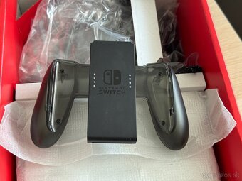 Nintendo Switch OLED + 400 GB SD + puzdro a hry - 8