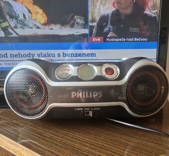 Dizajnové prenosné rádio PHILIPS  AZ23 MAX sound GAME - 8