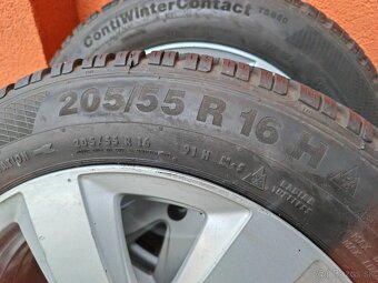 original disky 5x112 R16 s pneu 205/55 R16 - 8