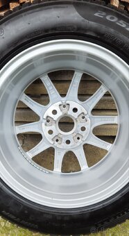 Sada kolies R16 5x112 6.5J ET22 + 205/60 Zimné - 8