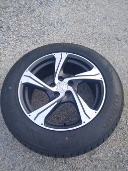 18" sada alu HONDA CRV + letné pneu 225/60 R 18. - 8