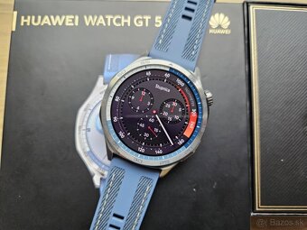 Huawei Watch GT 5 46mm Blue - modre, ako nove, zaruka - 8