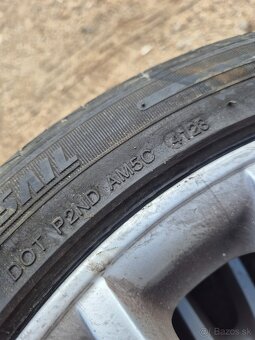 Predám elektróny 5x112r17 originál VW GROUP - 8