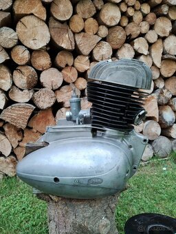 Predám motor po GO na motocykel Jawa 250/559 panelka - 8