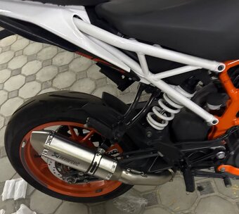 Nový - Ladený športový univerzálny moto výfuk + db killer - 8
