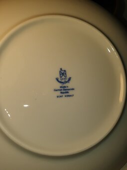 DEZERTNÉ TANIERE PORCELÁNOVÉ - Henneberg Porzellan - 8