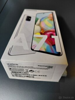 Samsung Galaxy A71 – Prism Crush Silver – 6/128 GB DualSIM - 8