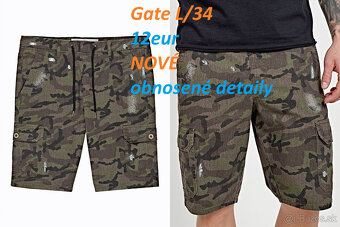 (Nohavice HM), (Kraťasy Gate, Reserved, Cropp, HM) - 8