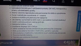 EVOLVEO EASY PHONE XR - 8