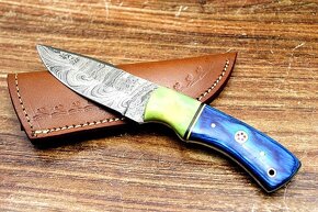 159/ Damaškový lovecky nôž - 8