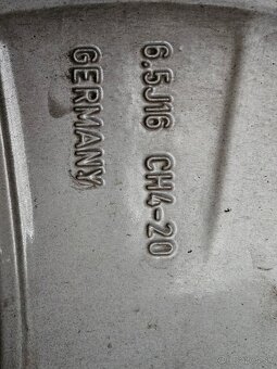 PREDÁM,NEMECKÉ DISKY NA PEUGEOT 2008/+PNEUMATIKY - 8