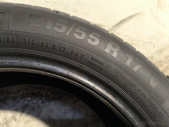 215/55 R17 Letné pneumatiky Continental 4 kusy - 8