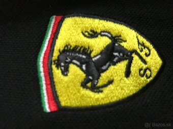 FERRARI originál pánske polotricko/black XL - 8
