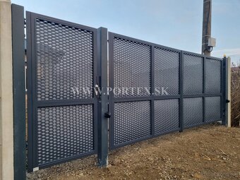 Hliníkové a železné brány na mieru - 8