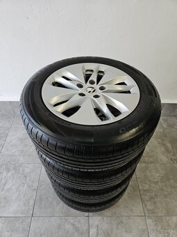 ‼️Alu disky Skoda Octavia 16" +☀️letné pneu 205/60 R16 - 8