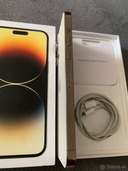 Predam Apple iphone 14 PRO MAX 512GB Zlatý t - 8
