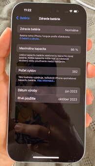 Iphone 15 128GB modrý - 8