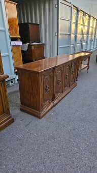 Rustikalna vitrina rustikalna komoda konzolovy stolik - 8