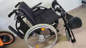 invalidny vozík XL 61cm pre širšie ťažšie postavy do170Kg AL - 8