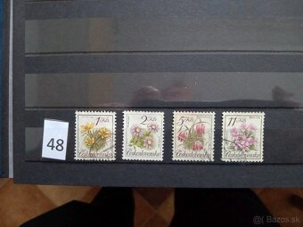 Poštové známky č.435 - ČESKOSLOVENSKO III - 18 sérií - 8