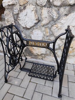 Konštrukcie šijaci stroj Singer - patina - 8