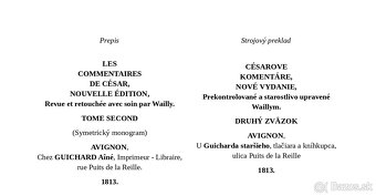 Starožitná kniha - 1813 - 8