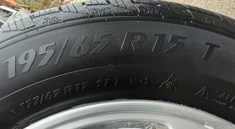 Elektrony 5x112 r15 s pneu 195/65 r15 zimne - 8