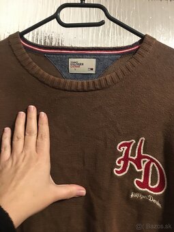 TOMMY HILFIGER originál pánsky sveter L - 8
