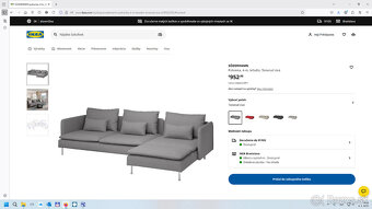 Rohová sedačka SÖDERHAMN (IKEA) - 8