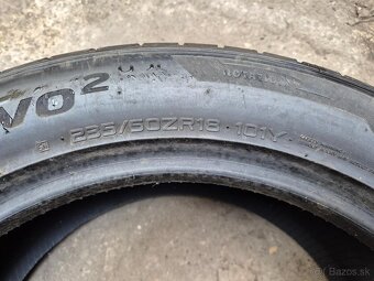 235/50 r18 letné 4 ks HANKOOK dezén 7,7 - 7 mm DOT2019 - 8