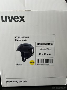 Prilba Uvex Levitate Mips Black M/L (58-61cm) - 8