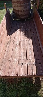 Staré drevené konské sane - 8