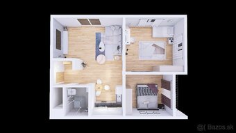 3 IZBOVÝ BYT + 2 PARKOVACIE MIESTA, NOVOSTAVBA - LUDA - 8