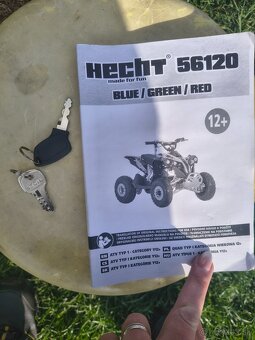 Detská elektrická štvorkolka hecht - 8