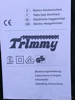 Záhradné elektrické nožnice - 8