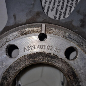 Disky Mercedes 5x112 R17 8J ET43 - 8