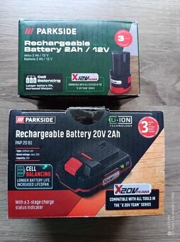 PARKSIDE PERFORMANCE®Nabíjačka aku 20 V/ 12A a 20 V/ 2,4 A - 8