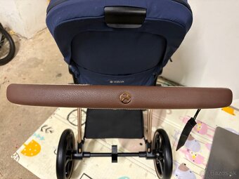 Kočík Cybex Priam Rosegold Nautical Blue - Trojkombinácia - 8