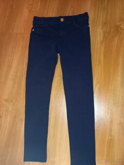 Dievčenské rifle + elasťáky veľ.140 - 8