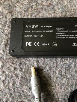 Nabíjačka na notebook LENOVO 20V 3,25A 4,5A rôzne konektor. - 8