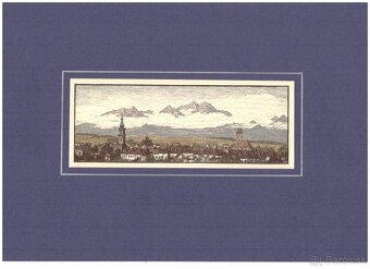 Karel Vik - drevoryty 1 - 8