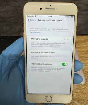 Apple iPhone 8 Plus 64 GB Gold / nová batéria - 8
