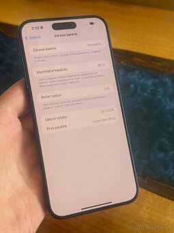 iPhone 15 Pro Max 256gb 96% bateria - 8