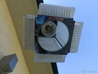 RETRO LUSTR NAPAKO / CHROMOVÝ LUSTR / FUNKCIONALISMUS - 8