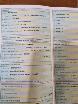 Predám TRIUMPH Thunderbird 1700LT 69kW - 8