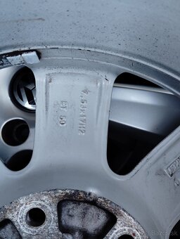 Originálne hliníkové disky 5x130 R17 Volkswagen - 8