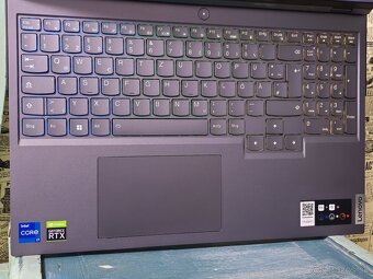 CPU I7-12700H LENOVO LEGION 5 PRO 》HERNÝ NOTEBOOK 16GB 512GB - 8