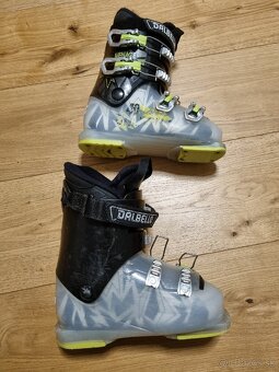 Lyže 100 + lyžiarky 259mm, 215 - 8