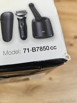 Braun Series 7 71-B7850cc – nový, nepoužitý - 8