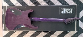Predám elektrickú gitaru ESP LTD MH1000NT-QM See Thru Purple - 8